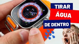 Ele expulsa água igual ao apple watch ultra Testei no w68 ultra e dt8 ultra smartwatch [upl. by Enileuqcaj687]