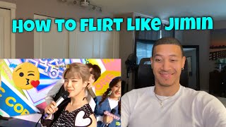 BTS Jimin Being A Natural Flirt For 8 Minutes Straight REACTION [upl. by Ydarb]