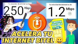 Como mejorar el Internet de Bitel   con alta velocidad 👑 [upl. by Asquith90]