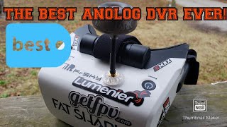 FATSHARK SCOUT  BEST ANALOG DVR EVER [upl. by Nawak]