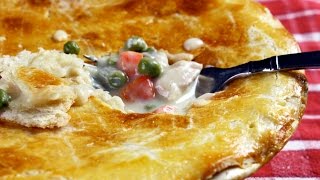 Chicken Pot Pie  Healthy Easy to Make from Scratch [upl. by Ainegul463]