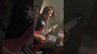 VildhjartaShadow djentguitar guitarcover djent metalguitarist metal metalmusician 7string [upl. by Trebo660]