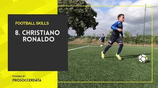 Football Skills  8 The Cristiano Ronaldo [upl. by Atnomed]