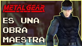 Metal Gear Solid CAMBIÓ la historia de los videojuegos  Metal Gear Solid [upl. by Leinahtam317]