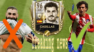 How to get Iker Casillas in Fifa Mobile 22  breakings news [upl. by Noreht]