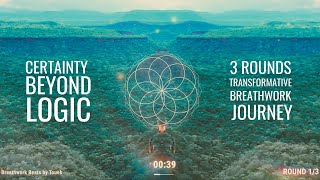 Transforming DOUBT amp FEAR  Guided Breathwork amp Sound Journey to Relief Anxiety [upl. by Ecinaej922]