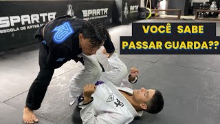 PASSE TODAS AS GUARDAS DA ACADEMIA  JiuJitsu [upl. by Boyden]