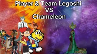 Player Team Legoshi VS Chameleon Kung Fu Panda 4 [upl. by Bohaty]