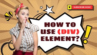 How to use Div Element  HTML Tutorial  Web Development Full Course  The Achievers Campus [upl. by Amaryl]