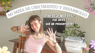 APROBÉ CYD 🎉 Cómo fue mi mesa de Crecimiento y Desarrollo [upl. by Amaryllis]