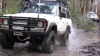 4WDING MATES Otways Victoria Australia June 2016 offroad 4x4 winching mud bog 4wd [upl. by Rue149]