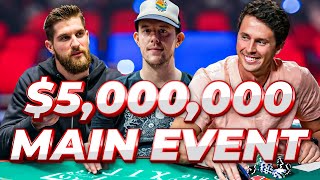 EPIC 5000000 MAIN EVENT Final Table Highlights [upl. by Rehpotsihc]