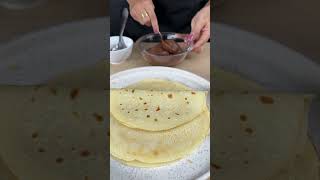 Crepes con 2 ingredientes que están listas en menos de 10 minutos [upl. by Khorma849]