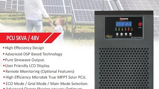 MICROTEK 5KVA SOLAR INVERTER [upl. by Kall504]