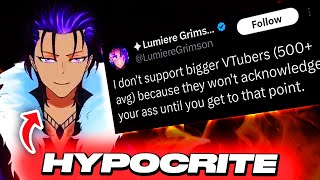 This Vtuber Was CANCELED For Hating BIG VTUBERS [upl. by Otilegna]