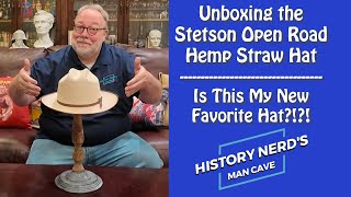 Unboxing the Stetson Open Road Hemp Straw Hat  A Review and Comparison [upl. by Zeuqram]