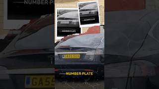 Craze of Number Plates in DUBAI🤯 dubai uk tesla cars facts factsinhindi [upl. by Panther]