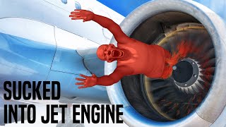 Sucked into Jet Engine 10 Bizarre Ends 2 [upl. by Harlene]