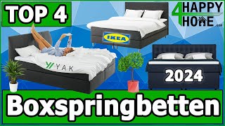 Boxspringbett Vergleich amp Test 2024 🛌 IKEA YAK Betten Jumbo AUKONA [upl. by Buzz]