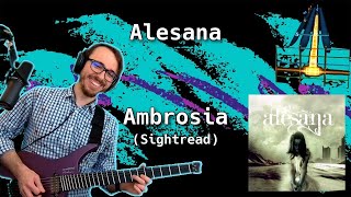 Alesana  Ambrosia  Sightread  Rocksmith CDLC Gameplay [upl. by Claus]