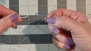 How to Tie a Weavers Knot [upl. by Zerdna]