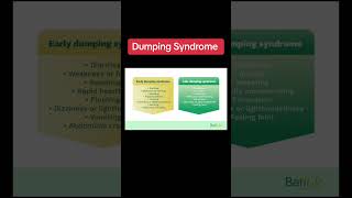 Dumping Syndrome in easy way surgeon [upl. by Mayce]