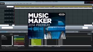 How to insert loops into Music Maker Premium EASY TUTORIAL [upl. by Ahseena]