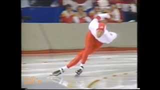 Winter Olympic Games Calgary 1988  500 m Gulyayev  Bae [upl. by Tahp909]