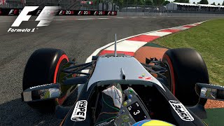 F1 2016 Onboard  Mexico  Force India [upl. by Kcitrap]