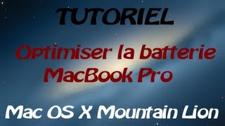 Optimiser la batterie MacBook Pro FR ᴴᴰ [upl. by Bass]