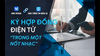 Kết nối với ứng dụng AMIS WeSign  Ký HĐĐT quottrong một nốt nhạcquot  MISA AMIS Thông tin nhân sự [upl. by Reace236]