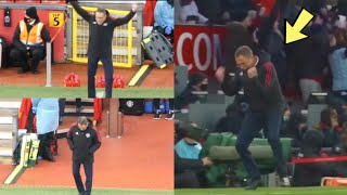 Ralf Rangnick’s reaction to Fred’s goal vs Crystal Palace 💪 [upl. by Conlen]