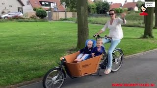 Elektrische Bakfiets review van de Babboe City Mountain [upl. by Nolahc]