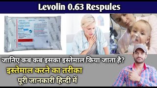 Levolin Respules use dose benefits and Side effects full review in hindi [upl. by Hnah]