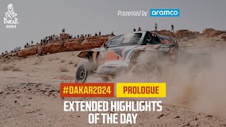 Extended highlights of Prologue presented by Aramco  Dakar2024 [upl. by Ellessig403]