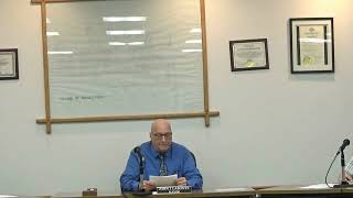 Rouses Point Village Board Meeting 8524 [upl. by Harmaning]