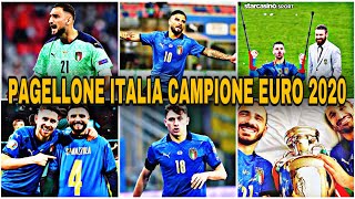 PAGELLONE DELL’ITALIA CAMPIONE D’EUROPA  EURO 2020 [upl. by Dadivitan674]