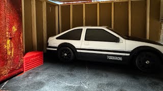 124 scale RC drift garage [upl. by Atela]