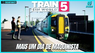 Live conduzindo um Class 3772 na experiência guiada do Train Sim World 5  PTBR [upl. by Hussey]