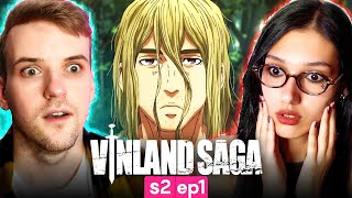 Vinland Saga  Season 2 Episode 1 REACTION [upl. by Nylesoy]