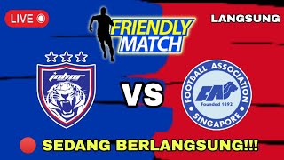 🔴LINE UP JOHOR DARUL TAKZIM VS SINGAPURA  INTERNASIONAL FRIENDLY MATCH 2024  BERKELANJUTAN [upl. by Isac538]