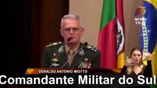 RECADO DO GENERAL MIOTTO NÃO SAIAM DO BRASIL [upl. by Llenyar]