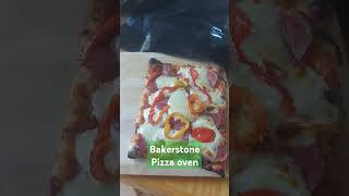 Bakerstone Pizza Oven  2nd pizza kawagama [upl. by Aseral374]