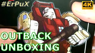 UNBOXING  OUTBACK  Fans toys FT52 AUSSIE  Transformers Masterpiece [upl. by Aeila]