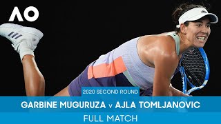 Garbine Muguruza v Ajla Tomljanović Full Match  Australian Open 2020 Second Round [upl. by Azelea]