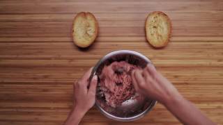 Recette  tartine « Tartare Bœuf » [upl. by Garibull]