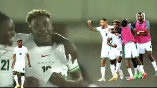 Nigeria vs Libya  10 FisayoDele Bashirus Goal And Moses Simon Assist  Highlights [upl. by Airpac]