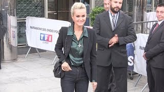 Laeticia Hallyday promotes Johnny last album at TF1 in Paris [upl. by Faria674]