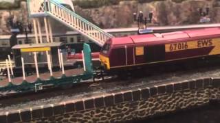 Small model railway  Loch Tawe [upl. by Oicaroh]