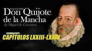 El Quijote  Audiolibro  Capítulos 73 y 74 de la segunda parte [upl. by Einneg]